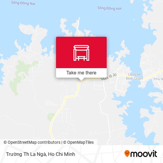 Trường Th La Ngà map
