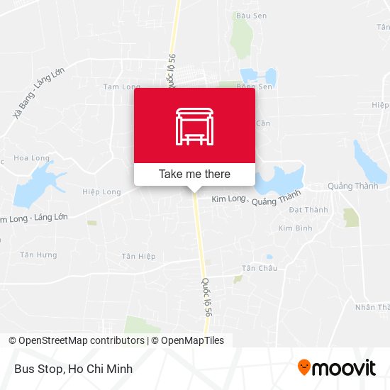 Bus Stop map