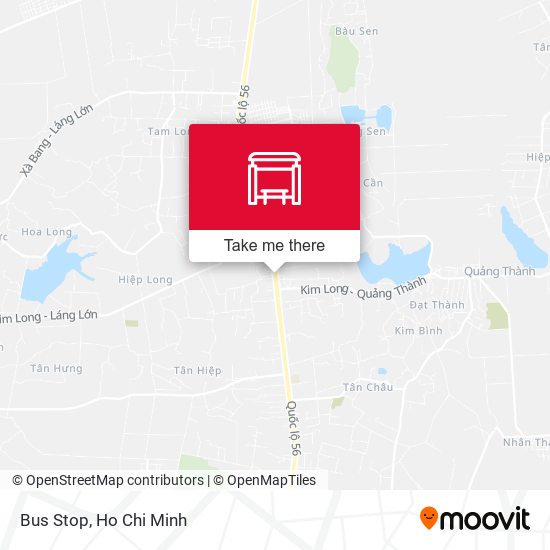 Bus Stop map