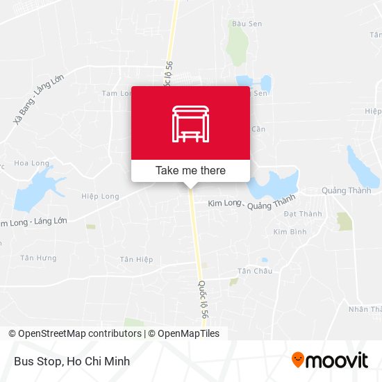 Bus Stop map