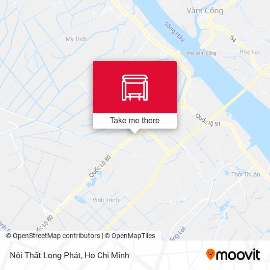 Nội Thất Long Phát map