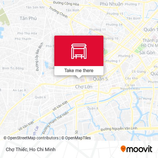Chợ Thiếc map