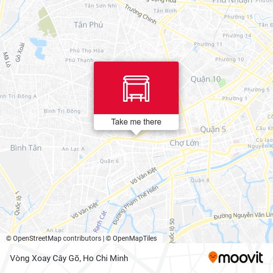 Vòng Xoay Cây Gõ map