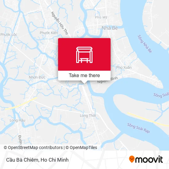 Cầu Bà Chiêm map