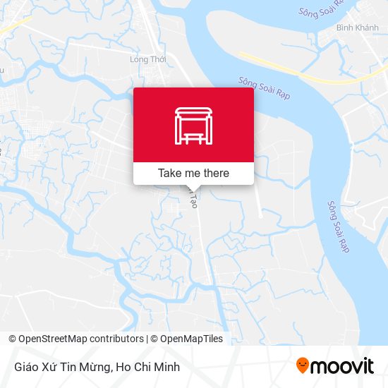 Giáo Xứ Tin Mừng map