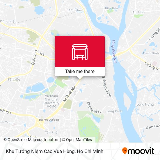 Khu Tưởng Niệm Các Vua Hùng map