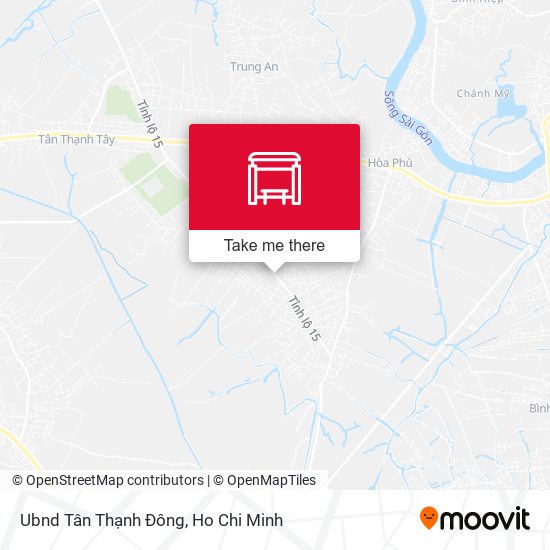 Ubnd Tân Thạnh Đông map