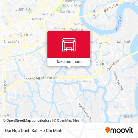Đại Học Cảnh Sát map