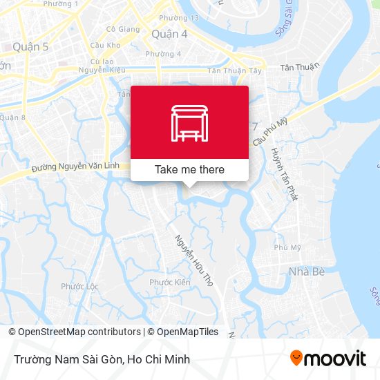 Trường Nam Sài Gòn map