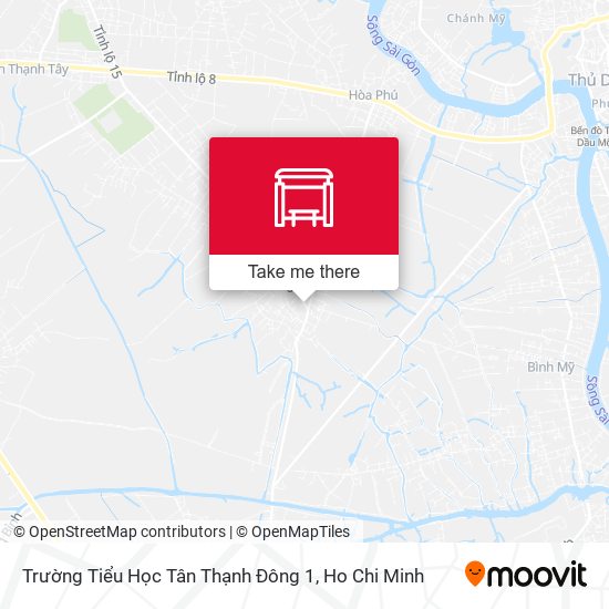 Trường Tiểu Học Tân Thạnh Đông 1 map