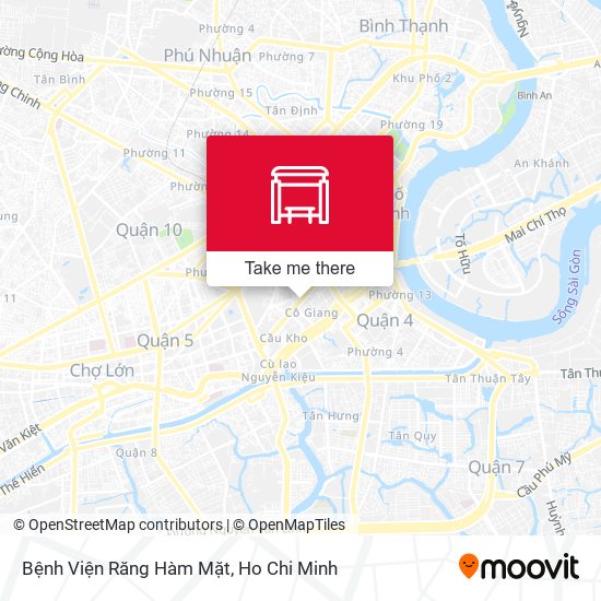 Bệnh Viện Răng Hàm Mặt map