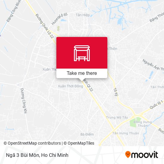 Ngã 3 Bùi Môn map
