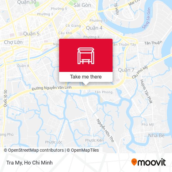 Tra My map