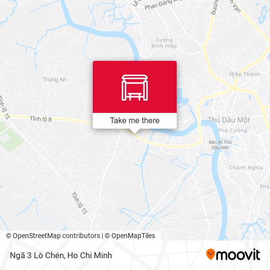 Ngã 3 Lò Chén map