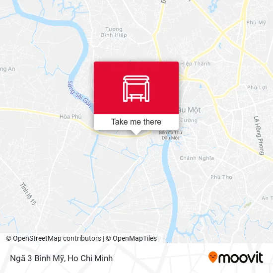 Ngã 3 Bình Mỹ map