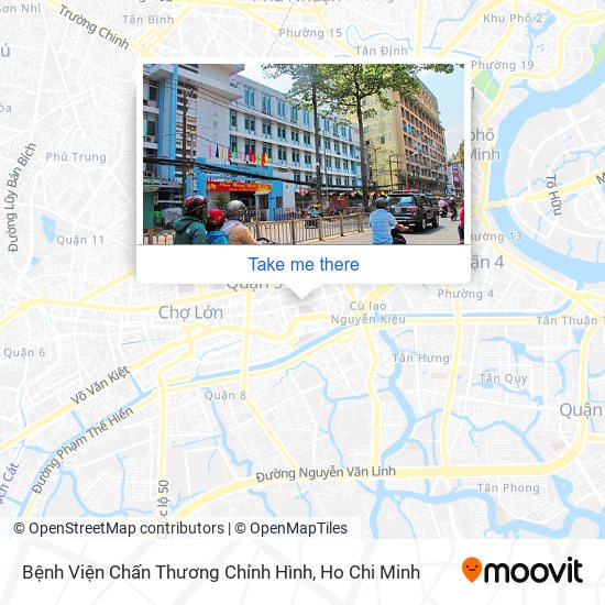 Bệnh Viện Chấn Thương Chỉnh Hình map