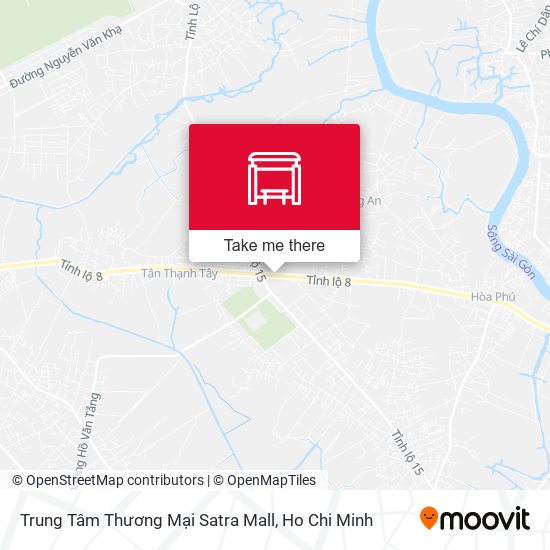 Trung Tâm Thương Mại Satra Mall map