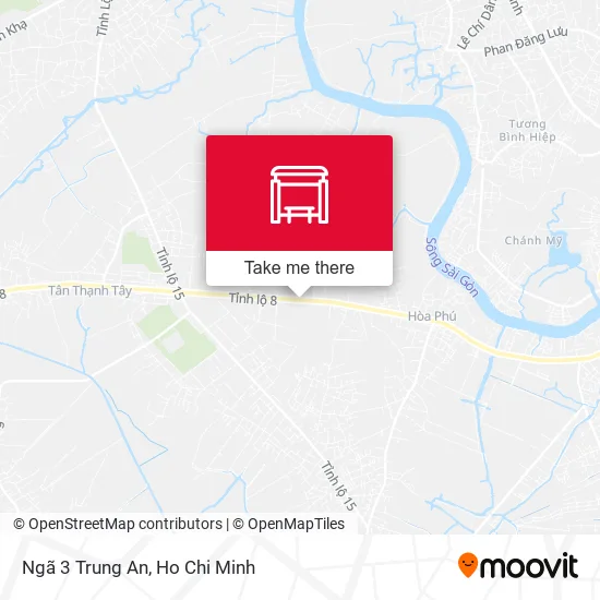 Ngã 3 Trung An map
