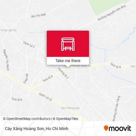Cây Xăng Hoàng Sơn map