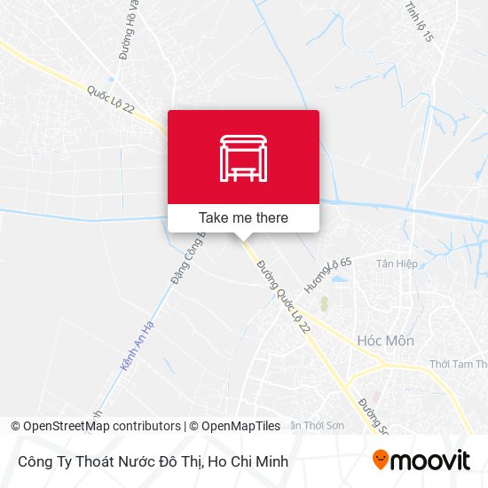 Công Ty Thoát Nước Đô Thị map