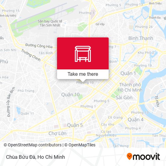 Chùa Bửu Đà map