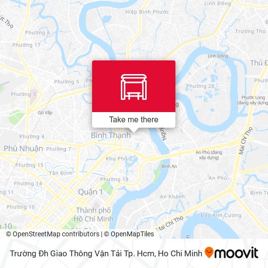 Trường Đh Giao Thông Vận Tải Tp. Hcm map