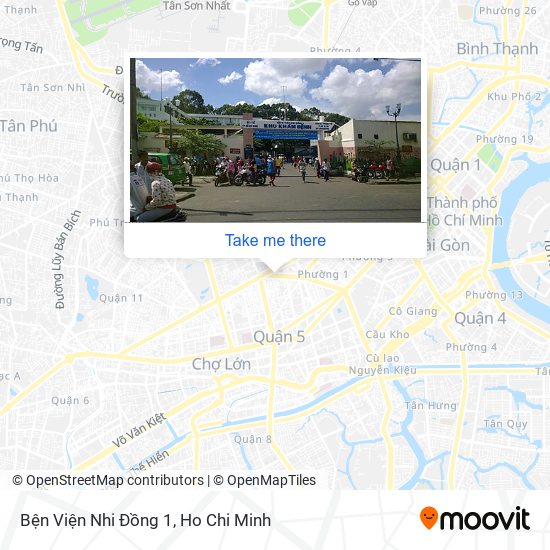 Bện Viện Nhi Đồng 1 map