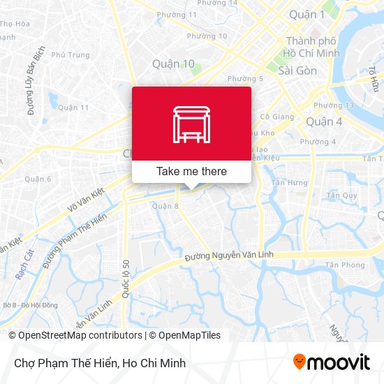 Chợ Phạm Thế Hiển map