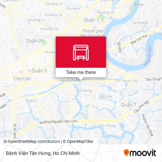 Bệnh Viện Tân Hưng map