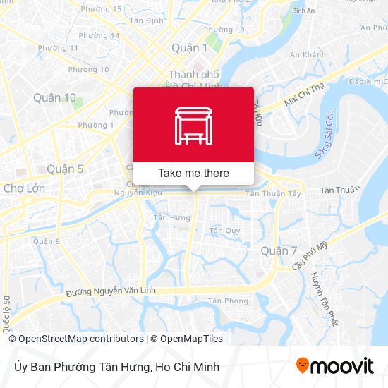 Ủy Ban Phường Tân Hưng map