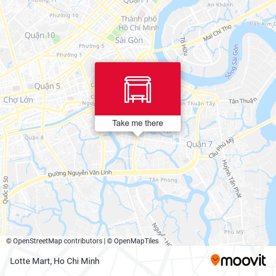 Lotte Mart map