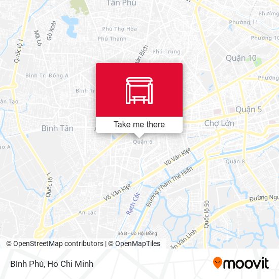Bình Phú map