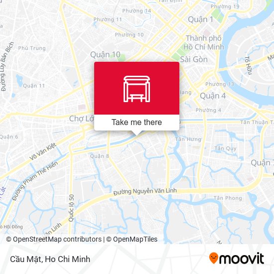 Cầu Mật map