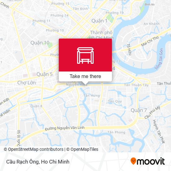Cầu Rạch Ông map