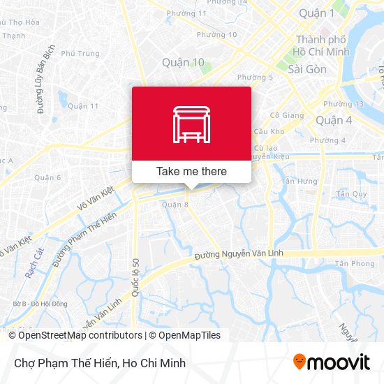 Chợ Phạm Thế Hiển map