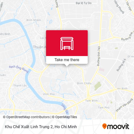 Khu Chế Xuất Linh Trung 2 map