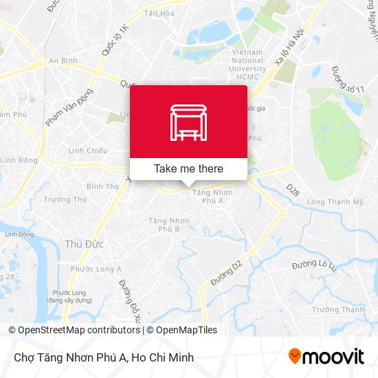 Chợ Tăng Nhơn Phú A map