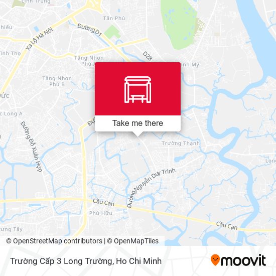 Trường Cấp 3 Long Trường map