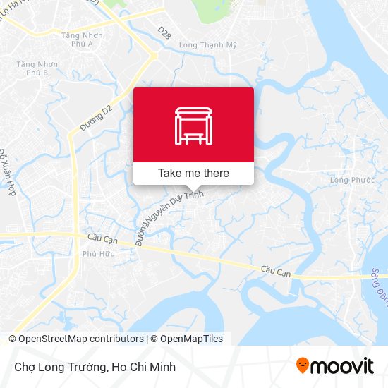 Chợ Long Trường map
