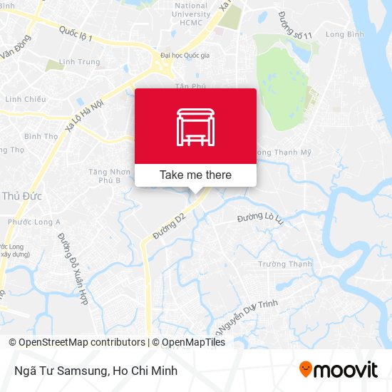 Ngã Tư Samsung map