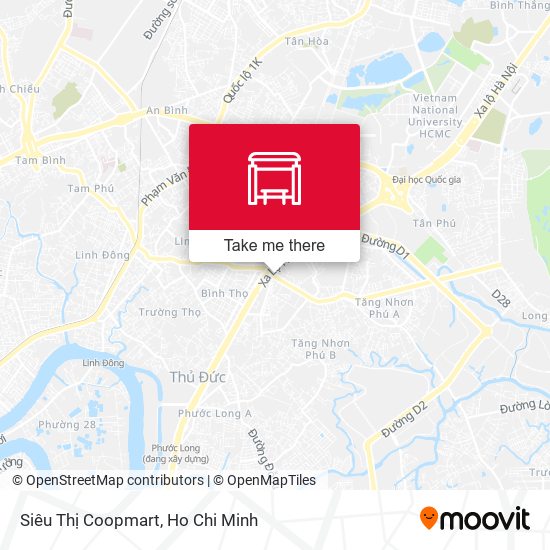Siêu Thị Coopmart map