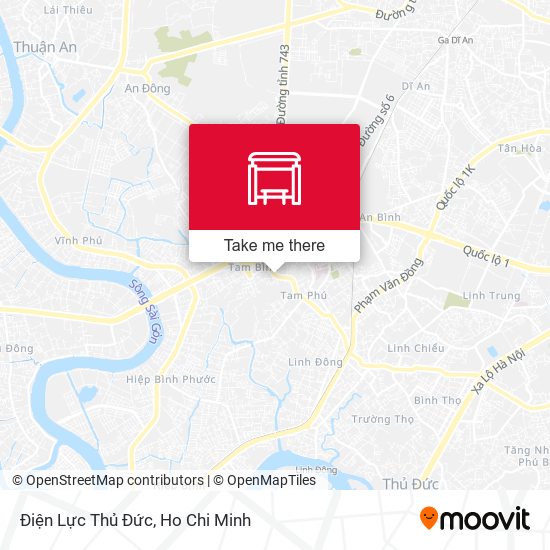 Điện Lực Thủ Đức map