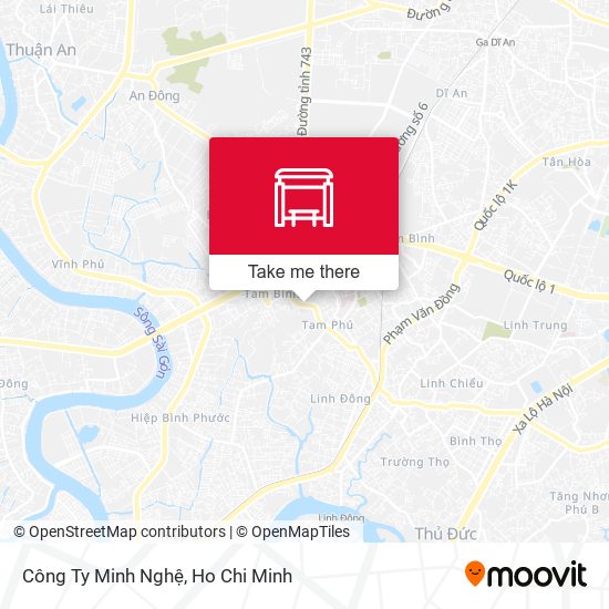 Công Ty Minh Nghệ map