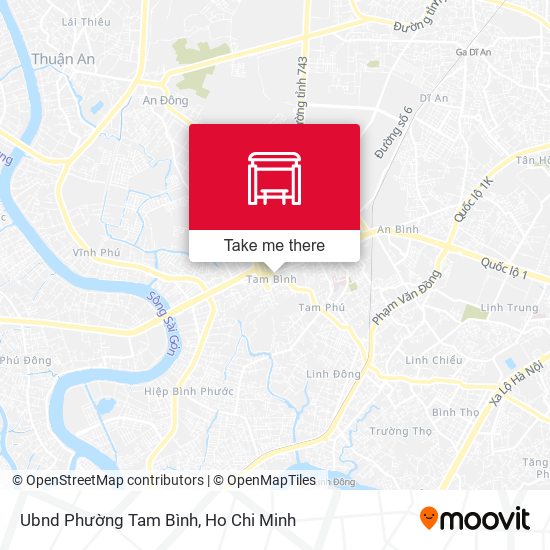 Ubnd Phường Tam Bình map