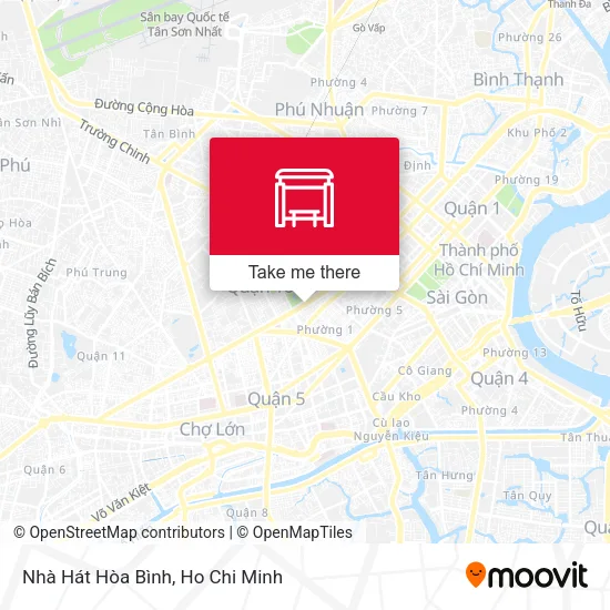 Nhà Hát Hòa Bình map