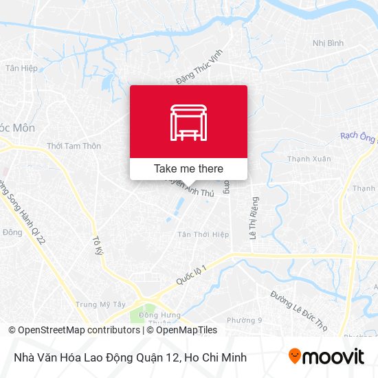 Nhà Văn Hóa Lao Động Quận 12 map