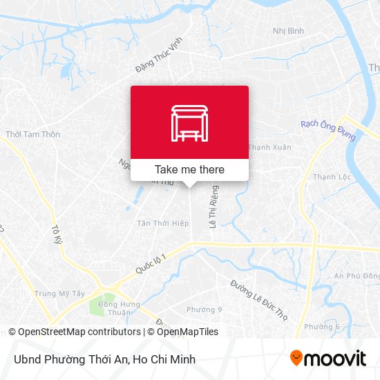 Ubnd Phường Thới An map