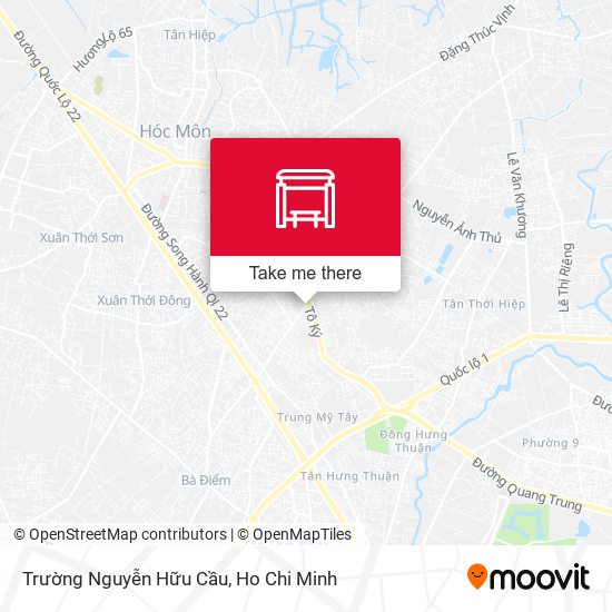 Trường Nguyễn Hữu Cầu map