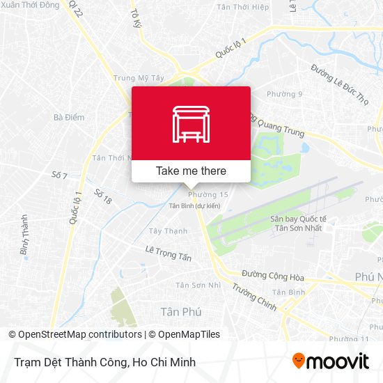 Trạm Dệt Thành Công map