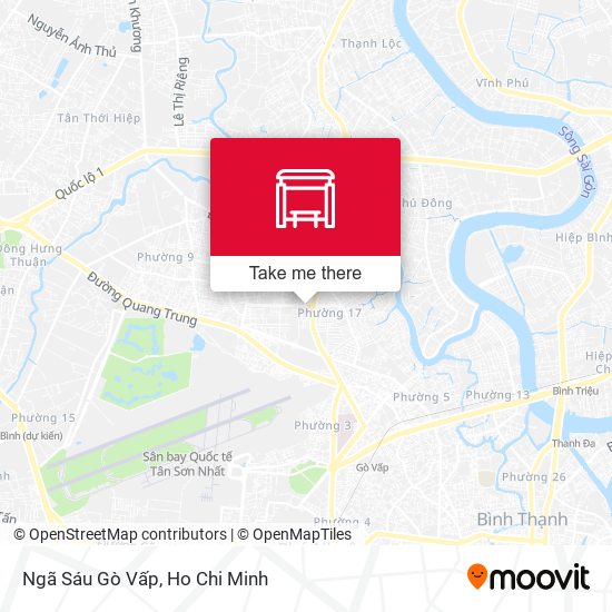 Ngã Sáu Gò Vấp map